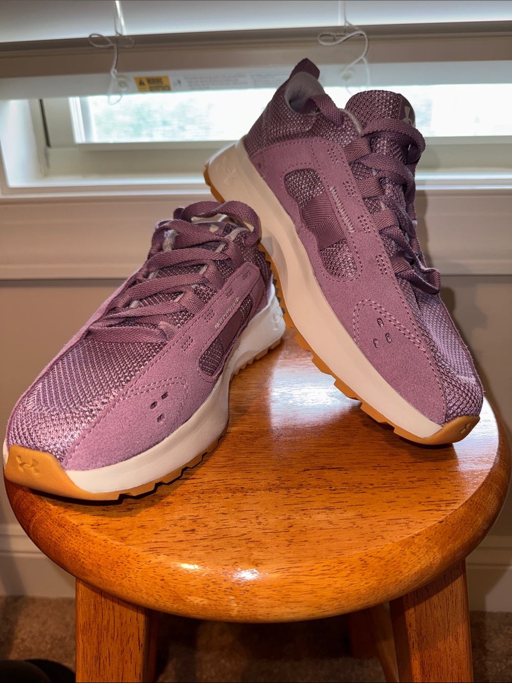Under Armour Women's Plum Colored Street Mirage Sneakers-NWOT